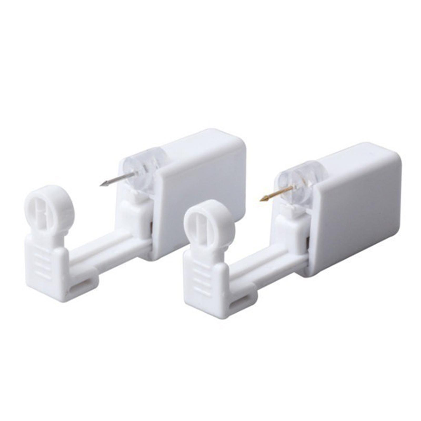 Self Nose Piercing Gun Earring Ear Stud Gun Kit Sterile NoPain Tool