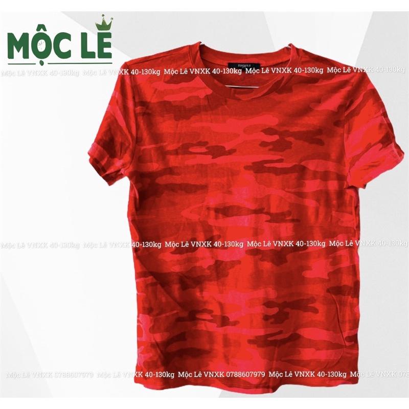Áo thun mỏng mát rằn ri đỏ