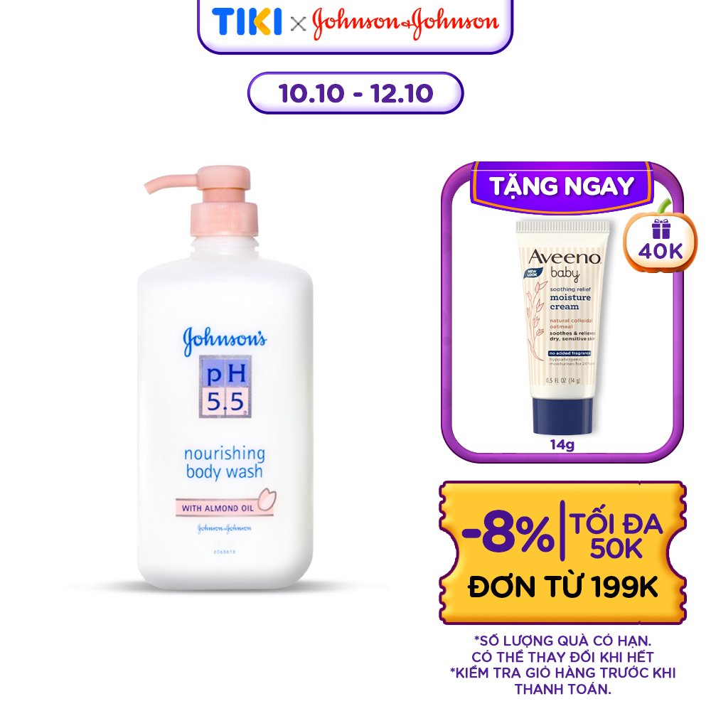 Sữa Tắm pH 5.5 Johnson’s Adult - Dung Tích 750ml