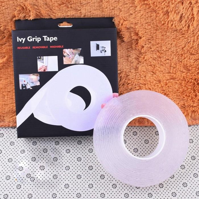 Băng dính trong suốt dài 3m dán siêu chắc .