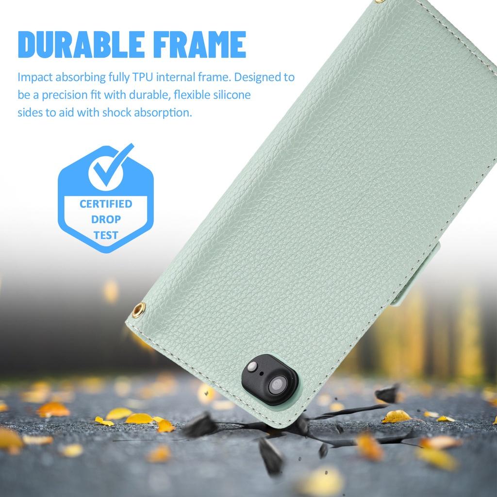 Wallet Casing For iPhone 6 / 7 / 8 Plus 11 Pro Max XS Max XR Flip Stand Luxury Case Cards Cover
