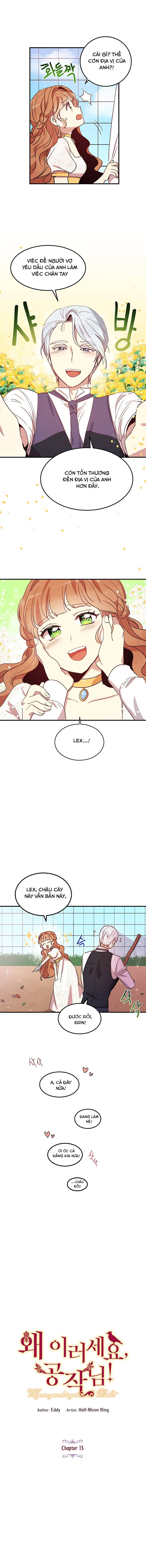 tại sao ngài làm điều này, công tước chapter 13 4