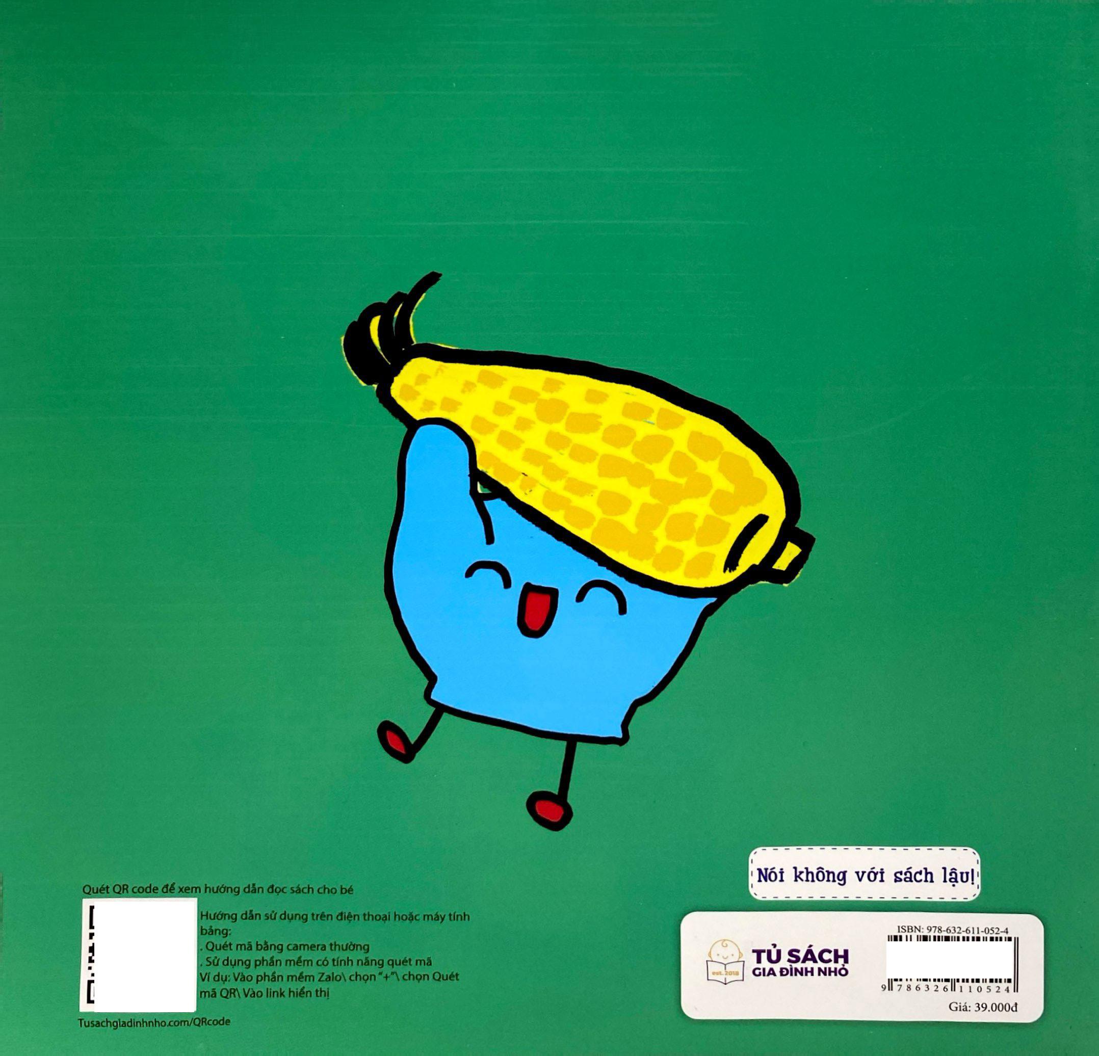 Sách - Ehon Kĩ Năng Sống - Miu Bé Nhỏ - Tập 52 - Đừng Lãng Phí Đồ Ăn Nhé!