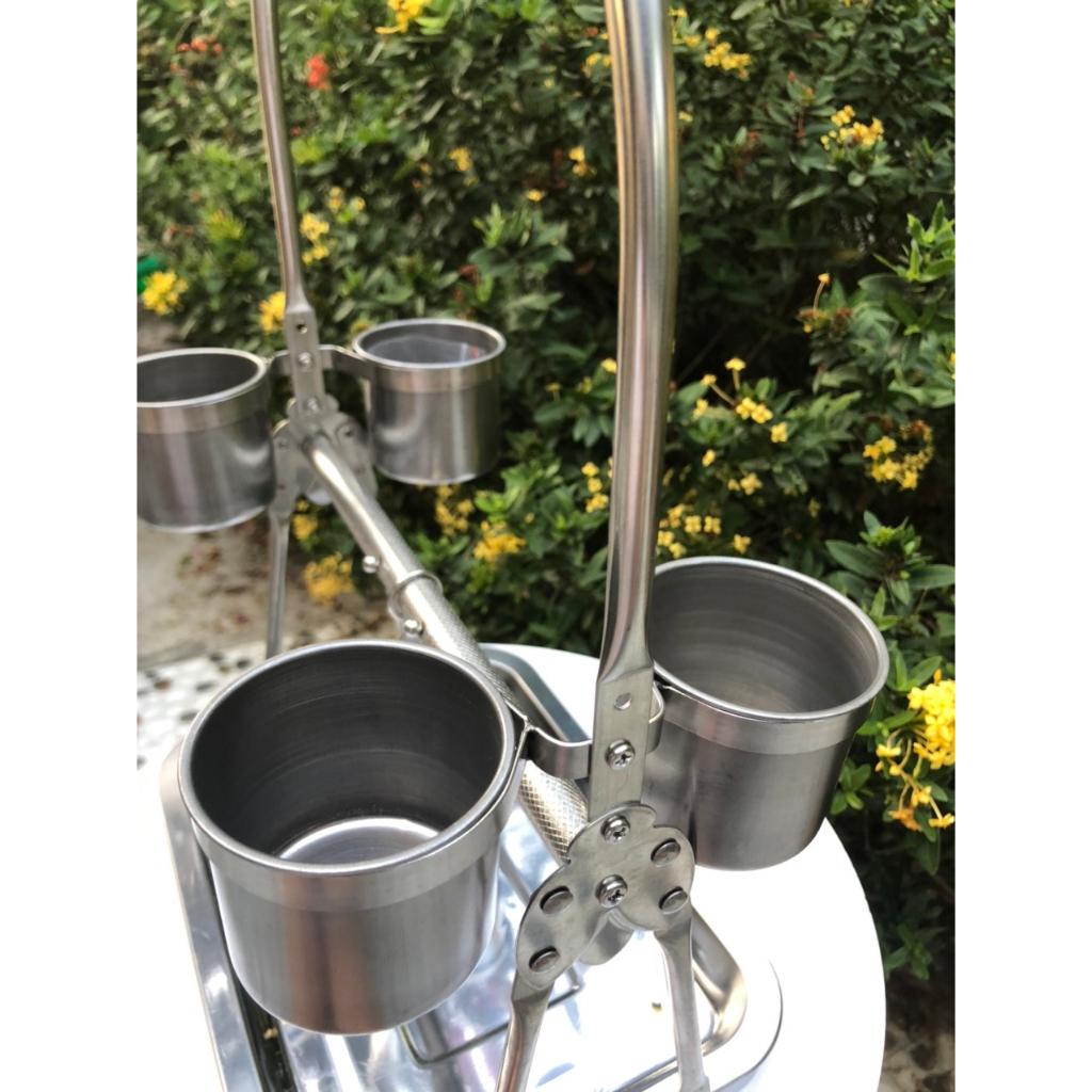 Cầu đứng nhập khẩu cho vẹt hình vòm làm bằng inox dùng cho chim, vẹt như lovebire, sun, xích, ngực hồng, lory,...