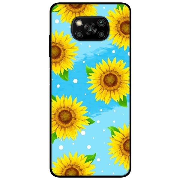 Ốp lưng dành cho Xiaomi Poco X3 mẫu Họa Tiết Hoa Vàng 2