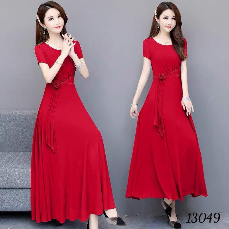 ĐẦM XÒE VOAN CHIFFON NỮ 2 LỚP SANG CHẢNH - CAO CẤP , TÔN DÁNG SÀNH ĐIỆU CHO CÁC QUÝ CÔ NƯƠNG
