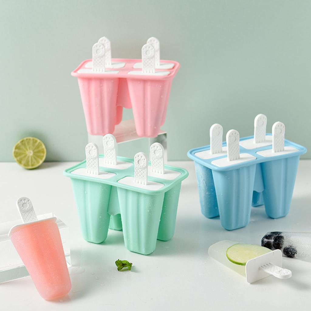 Silicone Ice Pop Maker Mold Popsicle Ice Cream Frozen Molds