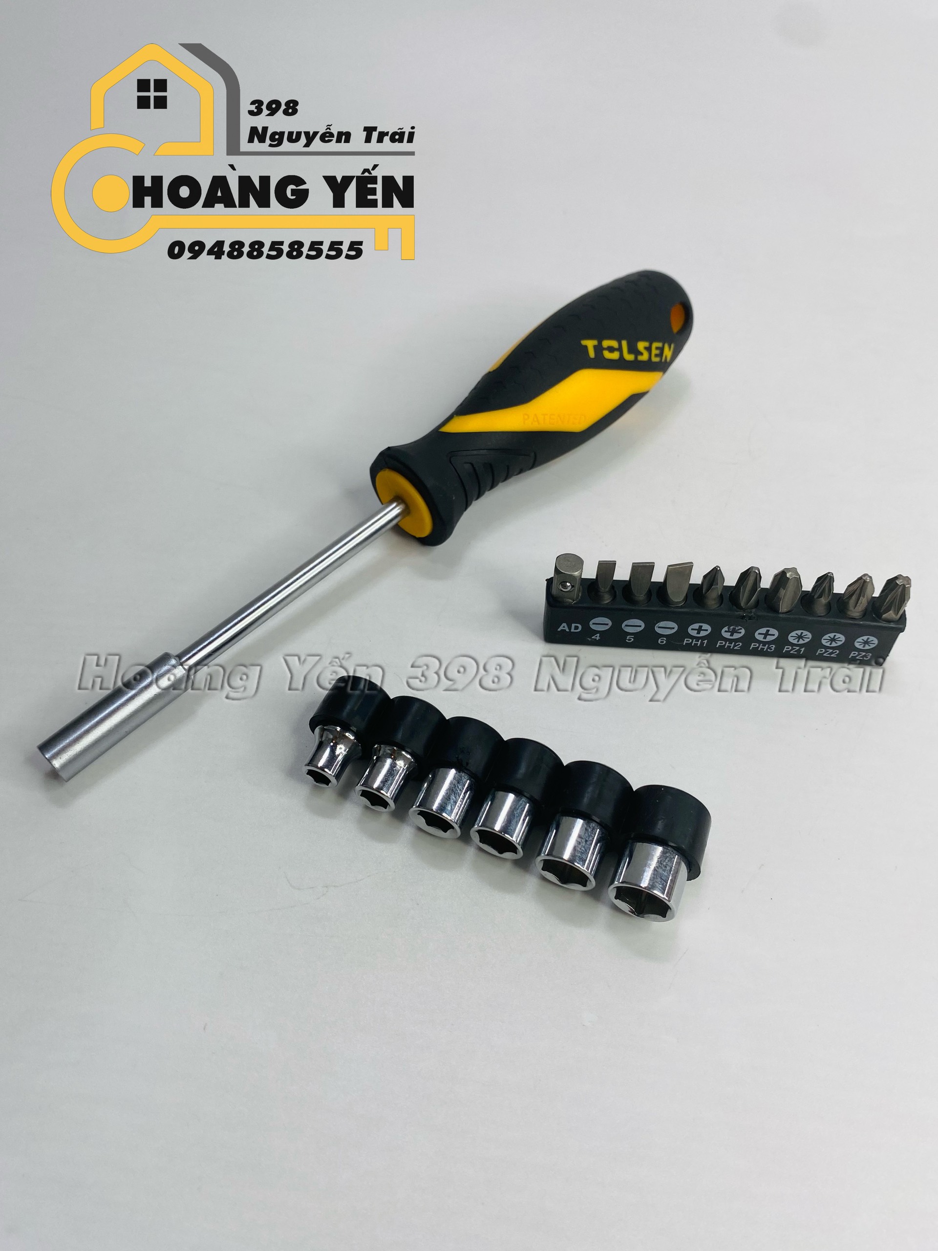 Bộ tua vít đa năng đổi đầu 17 món Tolsen 20044