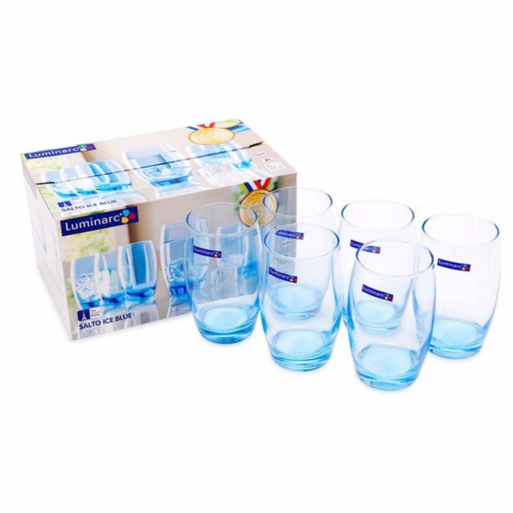 Bộ 6 ly thủy tinh cao Dung tích 350ml cao cấp