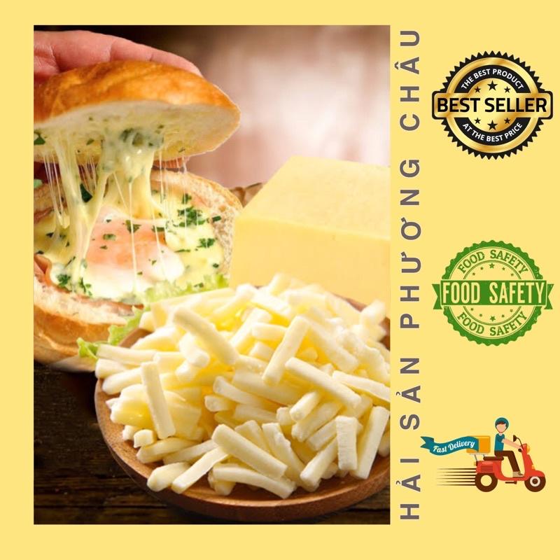 Phô mai Mozzarella bào sợi làm pizza, bánh gạo cay, nướng hải sản phô mai - 100g