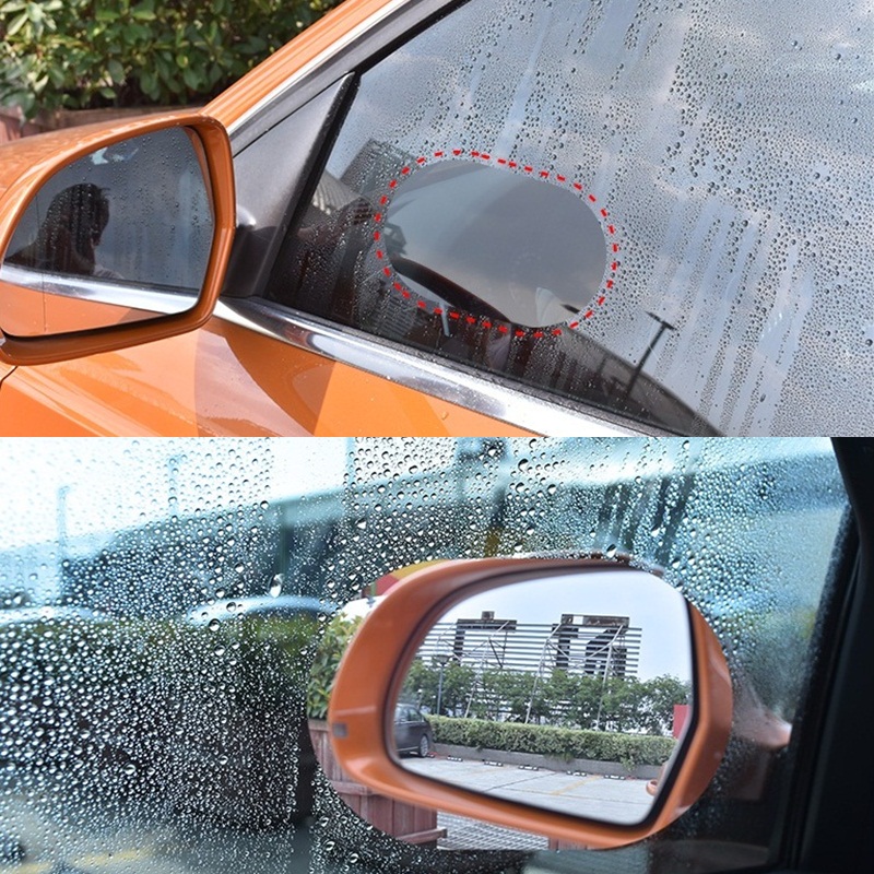 Miếng dán chống đọng nước mưa gương chiếu hậu xe hơi