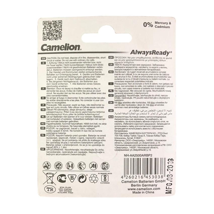 Pin sạc AA Camelion 2500mAh