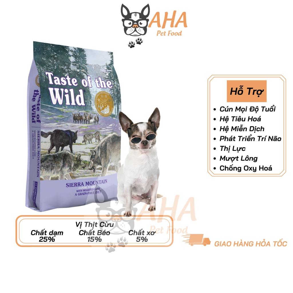 Thức Ăn Cho Chó Chihuahua, Taste Of The Wild Bao 2kg - Thức Ăn Cho Chó, Vị Thịt Nai &amp; Đậu Garbanzo, Trái Cây, Rau Củ