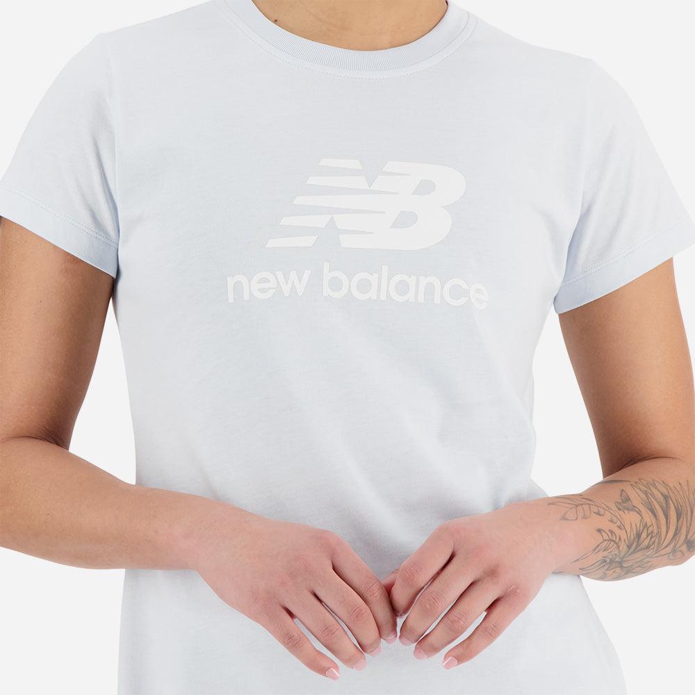 Áo thun thể thao nữ New Balance Essentials Stacked Logo - WT31546_IB