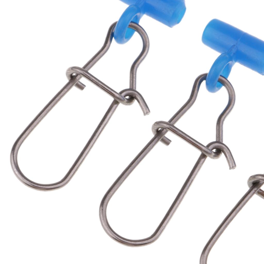 50Pcs   Fishing   Line   Sinker   Slider   Sinker   Slide   with   Stainless