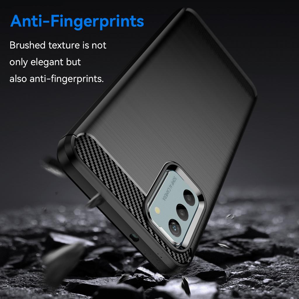 Ốp lưng cho Nokia G22 silicone mềm Carbone phay xước chống sốc chống vân tay