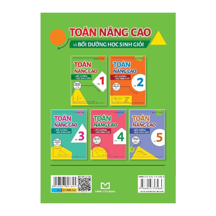 Sách: Combo Tuyển Chọn Đề Ôn Luyện Và Tự Kiểm Tra Toán Lớp 1  + 2 Cuốn Toán Nâng Cao Lớp 1