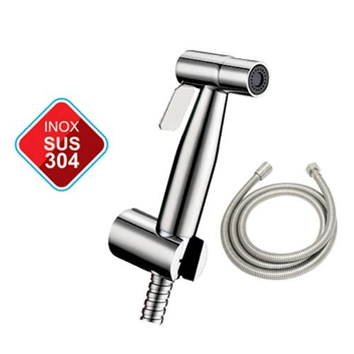 Bộ vòi xịt vệ sinh inox 304 MK - Vòi xịt bồn cầu inox SUS 304 cao cấp MK