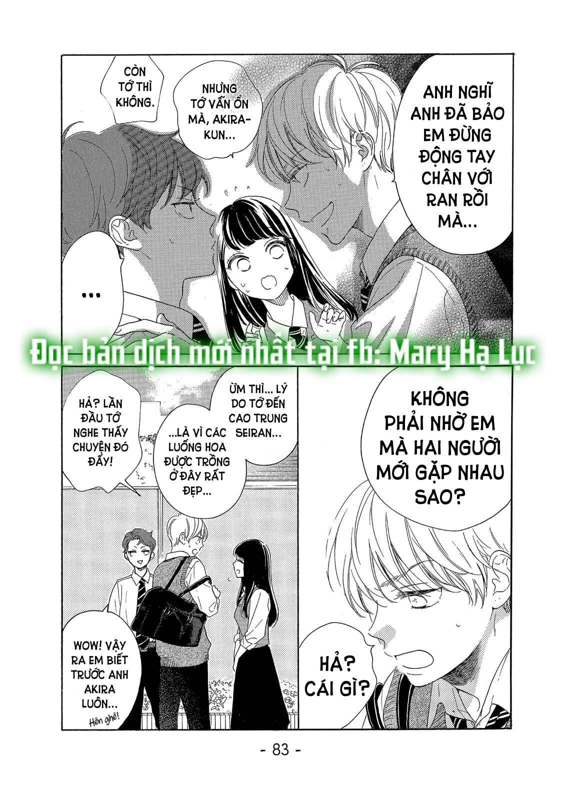 vẻ đẹp mĩ miều của ran-san chapter 30.2 18