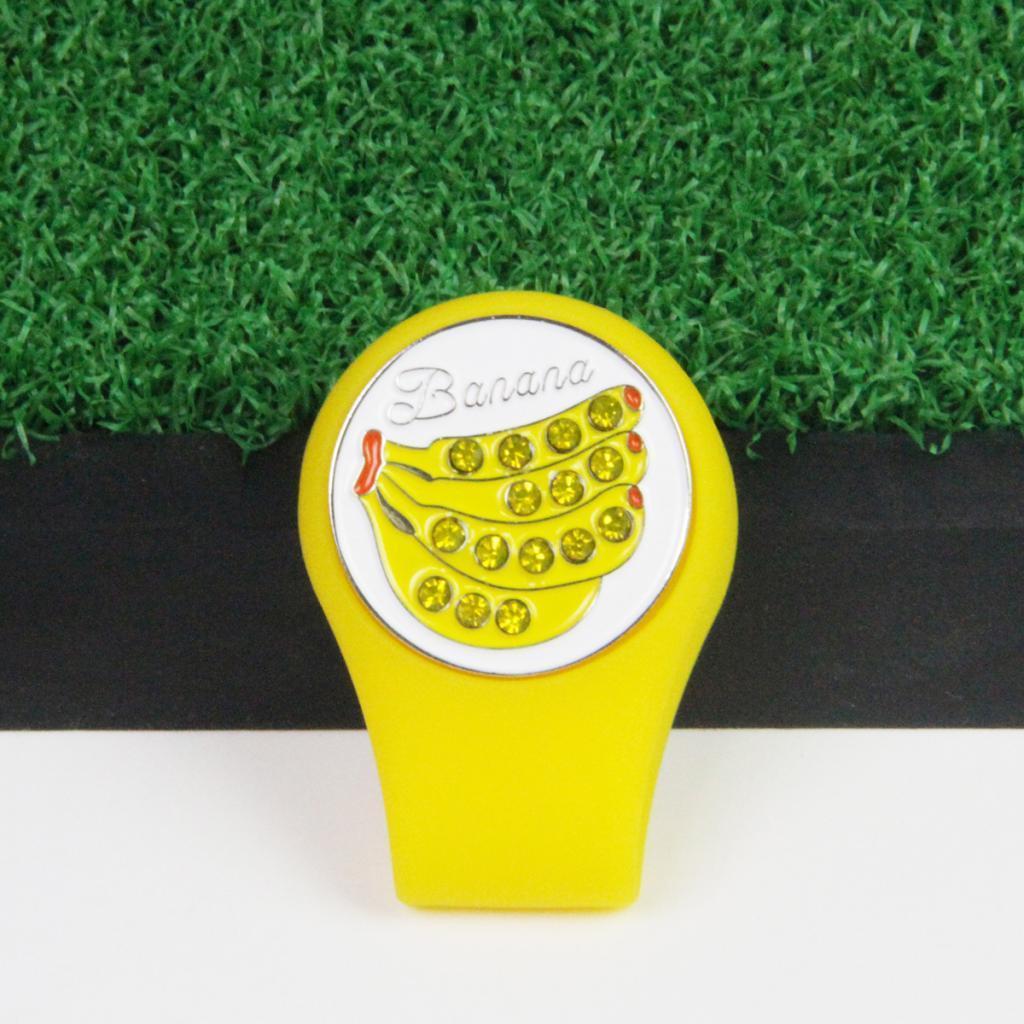 3 Pack Golf Hat Clip Golf Ball Marker with Detachable Pattern Plate