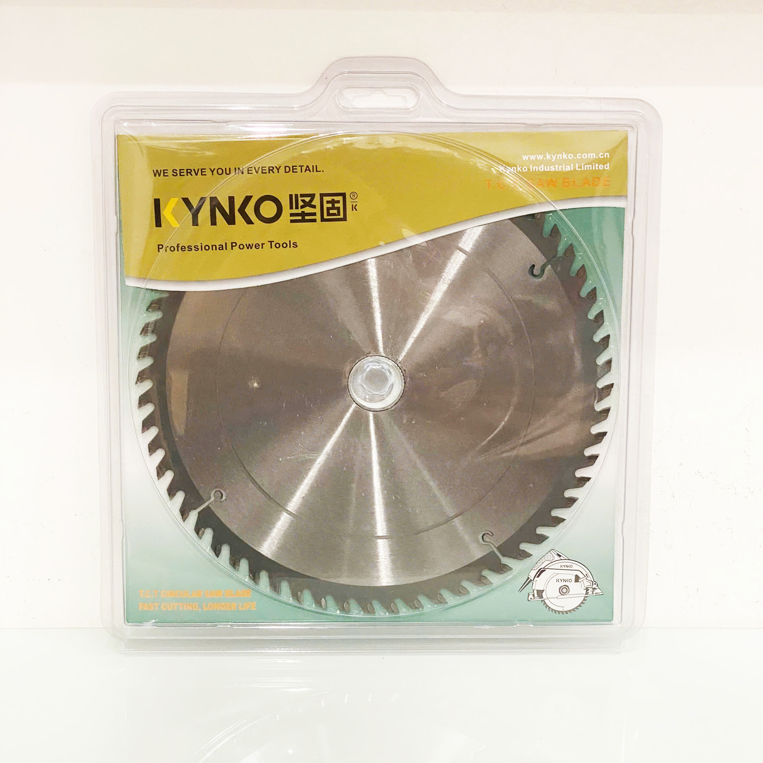 LƯỠI CƯA GỖ TCT 60 RĂNG đường kính phi Ø 250mm KYNKO WXA250060P