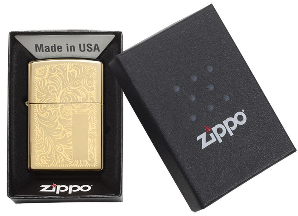 Bật lửa Zippo Brass Venetian Design 352B
