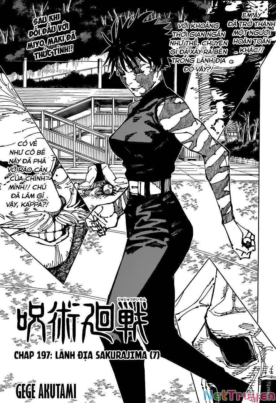 jujutsu kaisen - chú thuật hồi chiến chapter 197 2