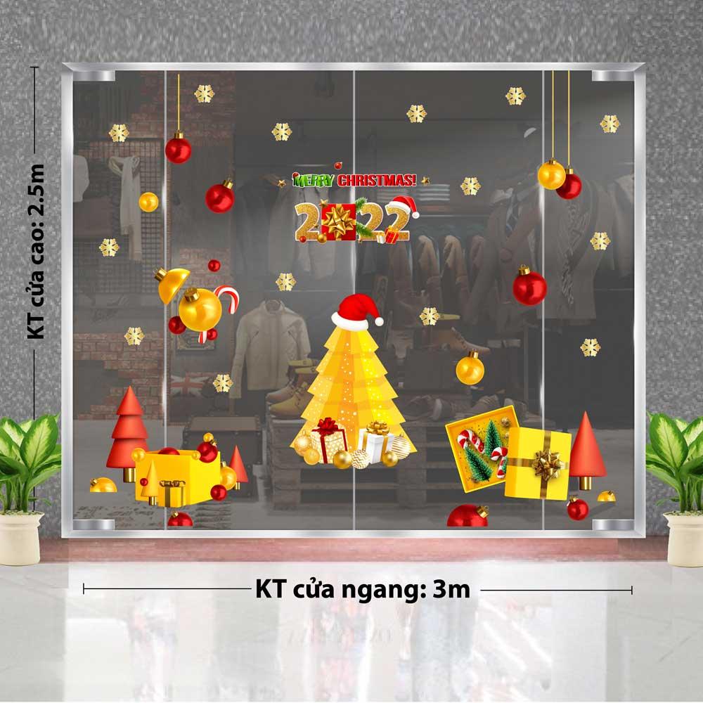 DECAL TRANG TRÍ GIÁNG SINH NOEL SỐ 114