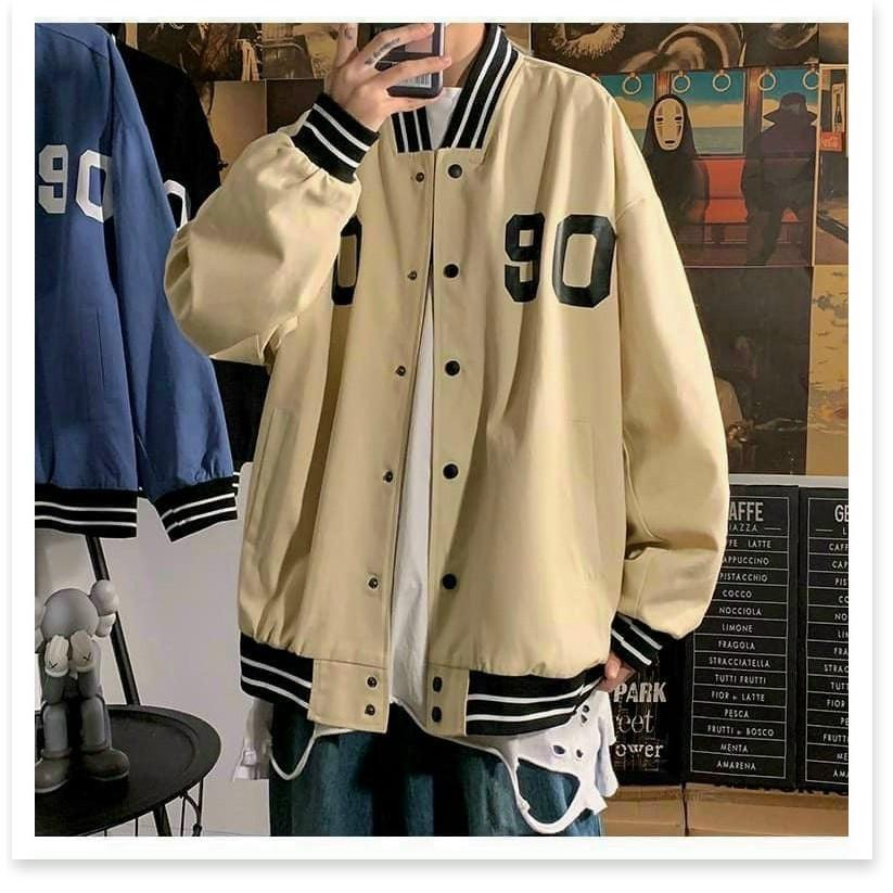 Áo Khoác Dù Kiểu Bomber 2 lớp in Số 8092 Ngầu B.By