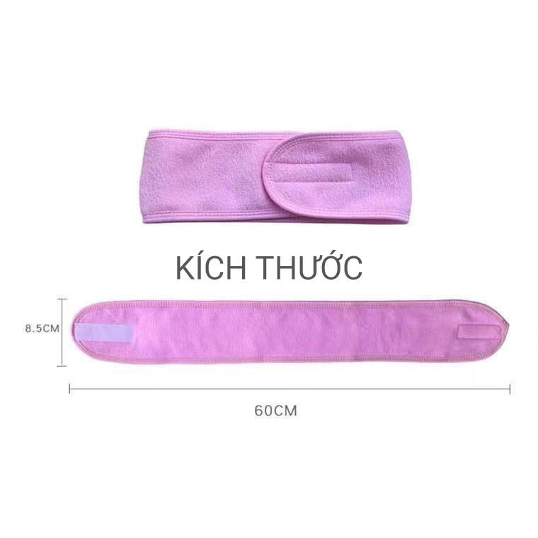 Băng đô thun khăn quấn tóc rửa mặt tập gym yoga Hàn Quốc dễ thương nữ iLita bờm cài tóc makeup, trang điểm