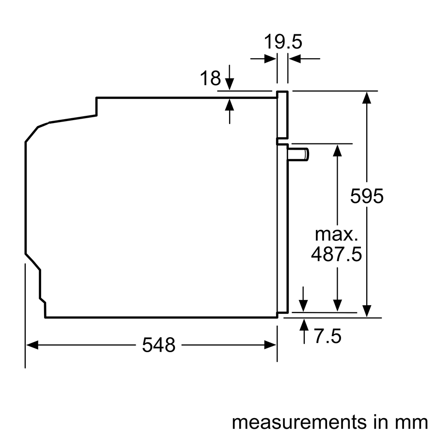 Lò nướng Bosch HBG6764S6B - Hàng chính hãng