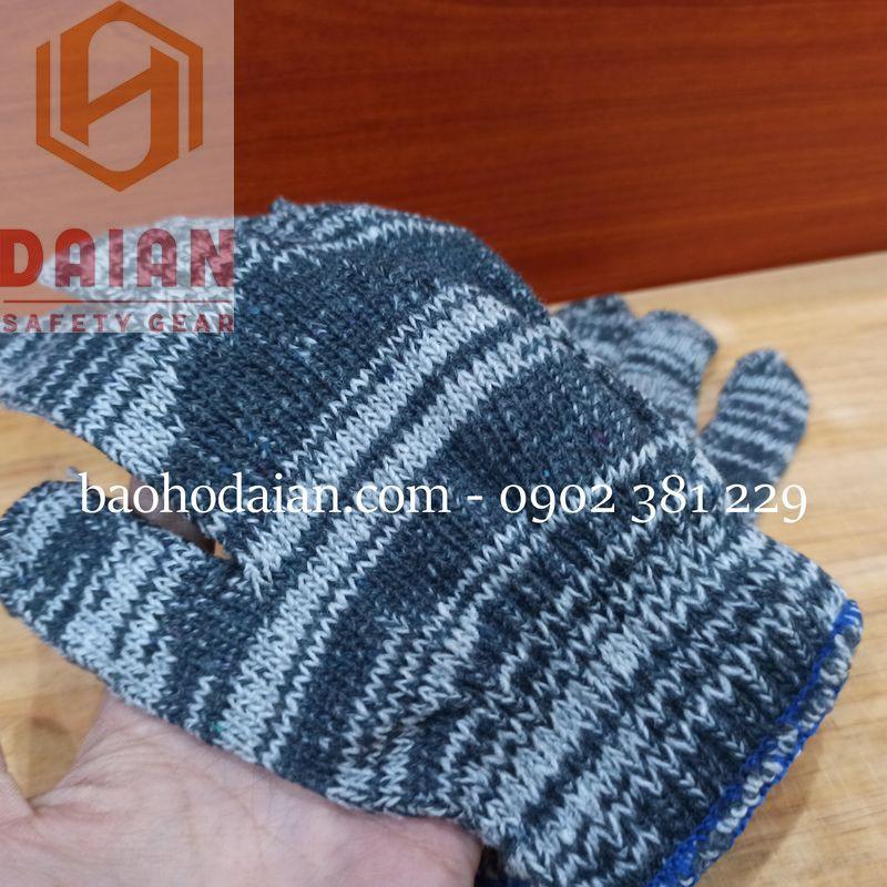 Găng tay len muối tiêu 40g