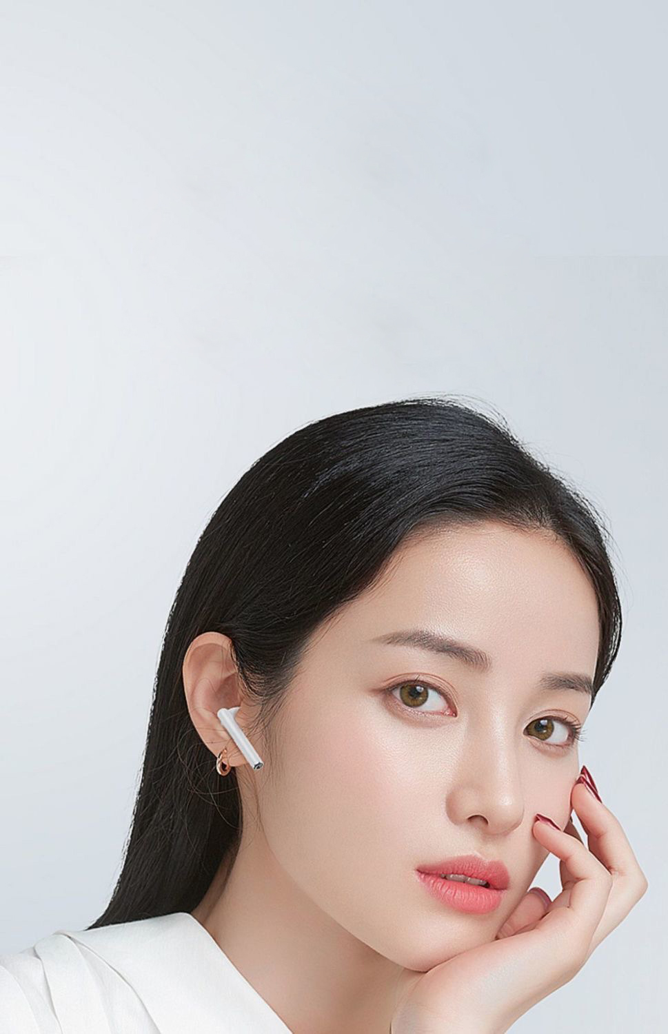 Tai nghe Bluetooth V5.0 True Wireless Earbuds PKCB Điều Khiển Cảm Ứng Chống Ồn Âm Thanh Mềm Mượt - Hàng Chính Hãng