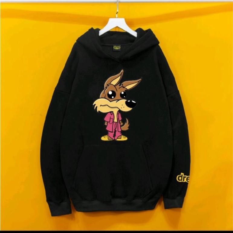 Áo hoodie drew sói , hoodie chất vải nỉ bông dày cao cấp