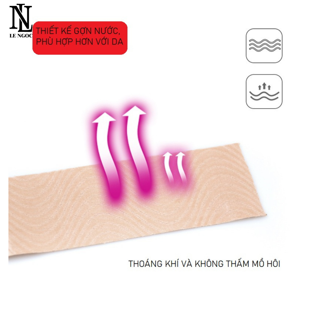 Cuộn băng keo dán ngực vô hình tiện dụng,nâng đỡ vòng 1 chất liệu siêu dính LN157