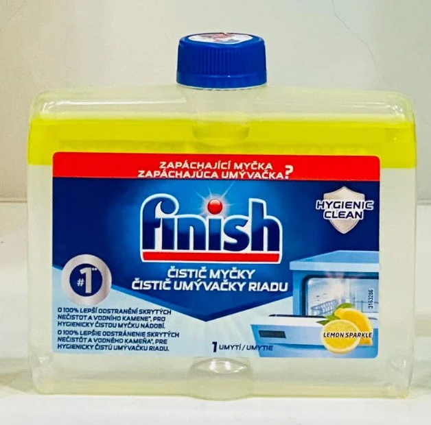 Dung dịch vệ sinh máy rửa bát Finish 250ml (thị trường Đức) - Giao ngẫu nhiên