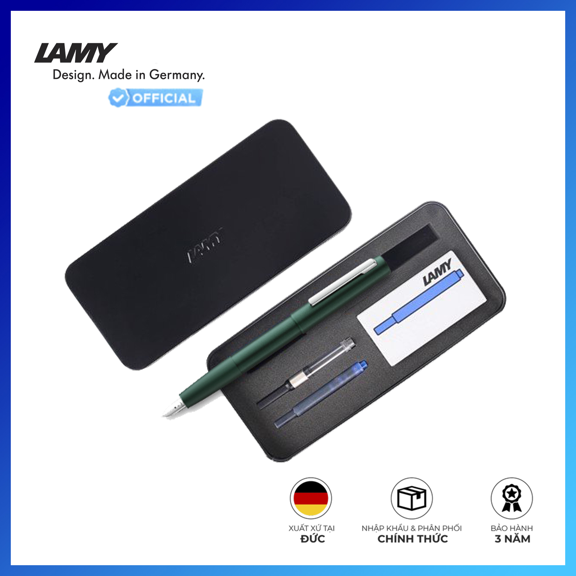 Bút mực LAMY Aion DarkGreen