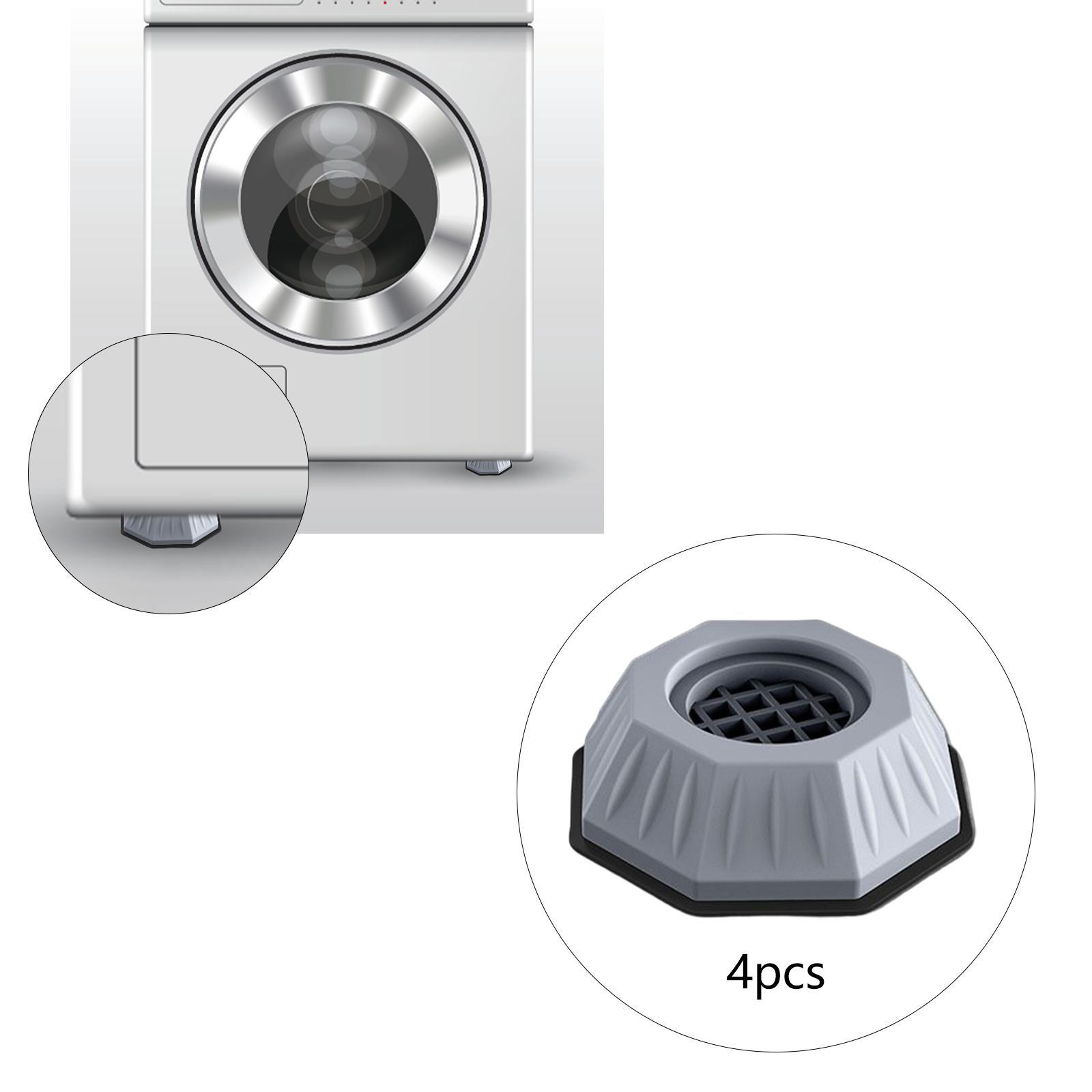 Set of 4 Anti Vibration Pads  Shaking Washer Dryer Lifting Foot