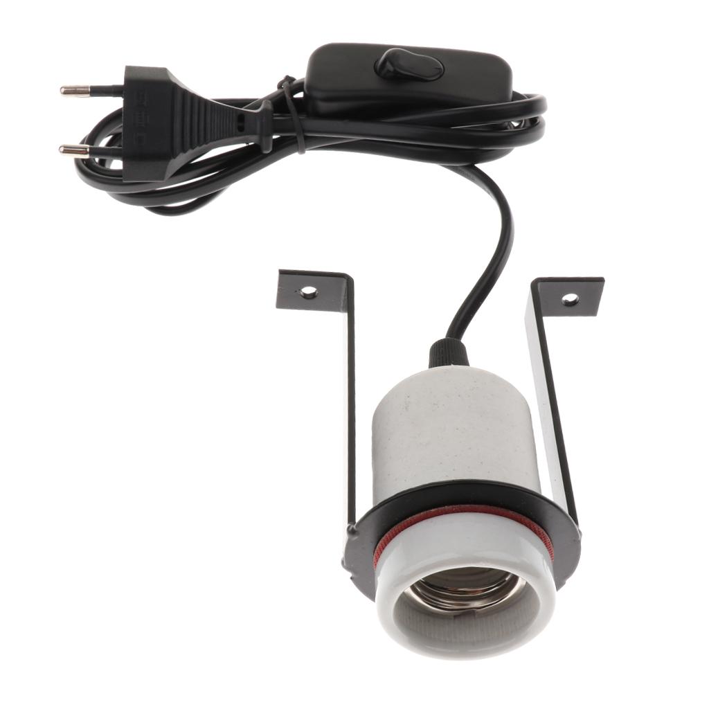 Reptile Turtle Amphibian Lamp Holder, Bearded Dragon Lizard Heat Bulb Socket