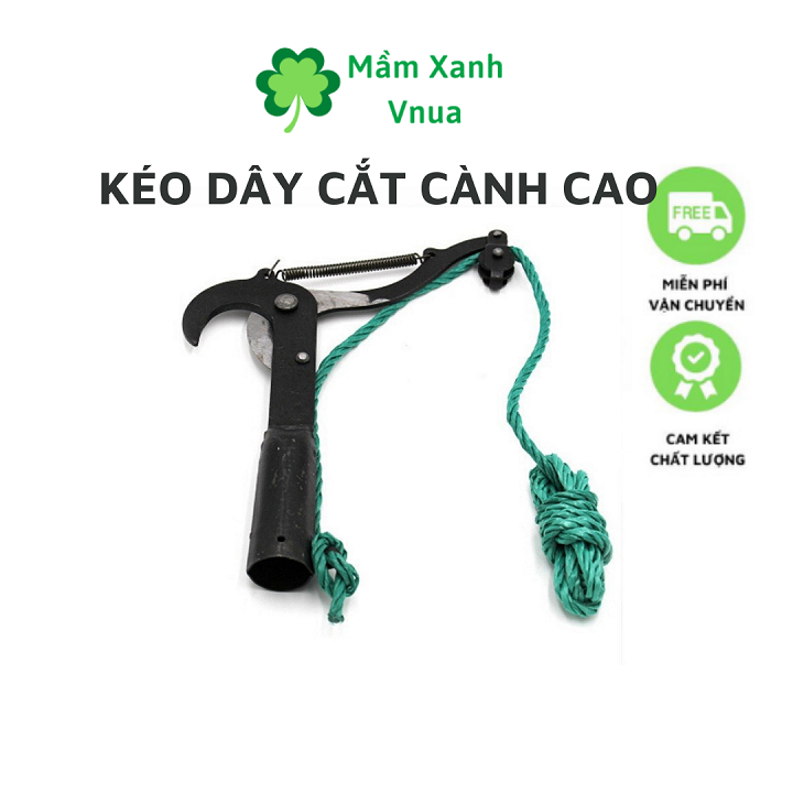 Kéo Cắt Cành Cây Trên Cao,Tỉa Cây Cảnh,Hái Hoa Quả - Có Dây Kéo