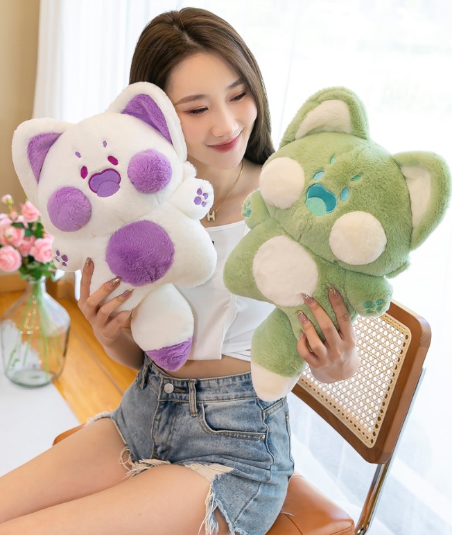 Gấu bông mèo DuDu má Phính đáng yêu Size 23/35cm