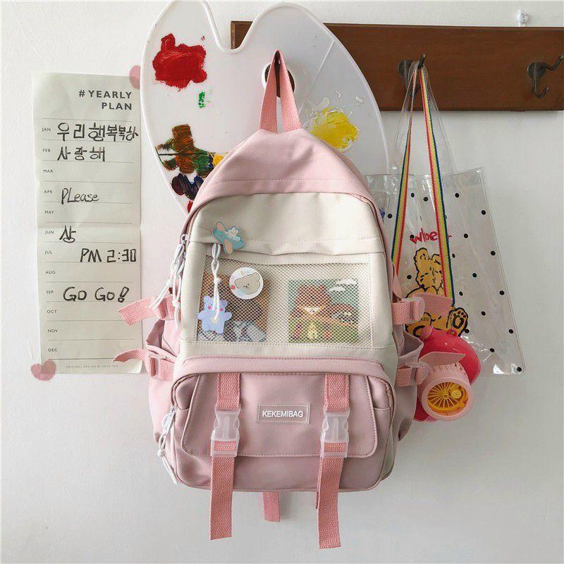 Balo Ulzzang Đi Học, Đi Chơi Hàn Quốc Cực Xinh KEKe MIRBAG