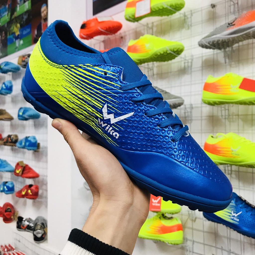 Kiệt tác bộ đôi giày đá bóng sân cỏ nhân tạo mẫu giày khâu full đế cao cấp nhất năm