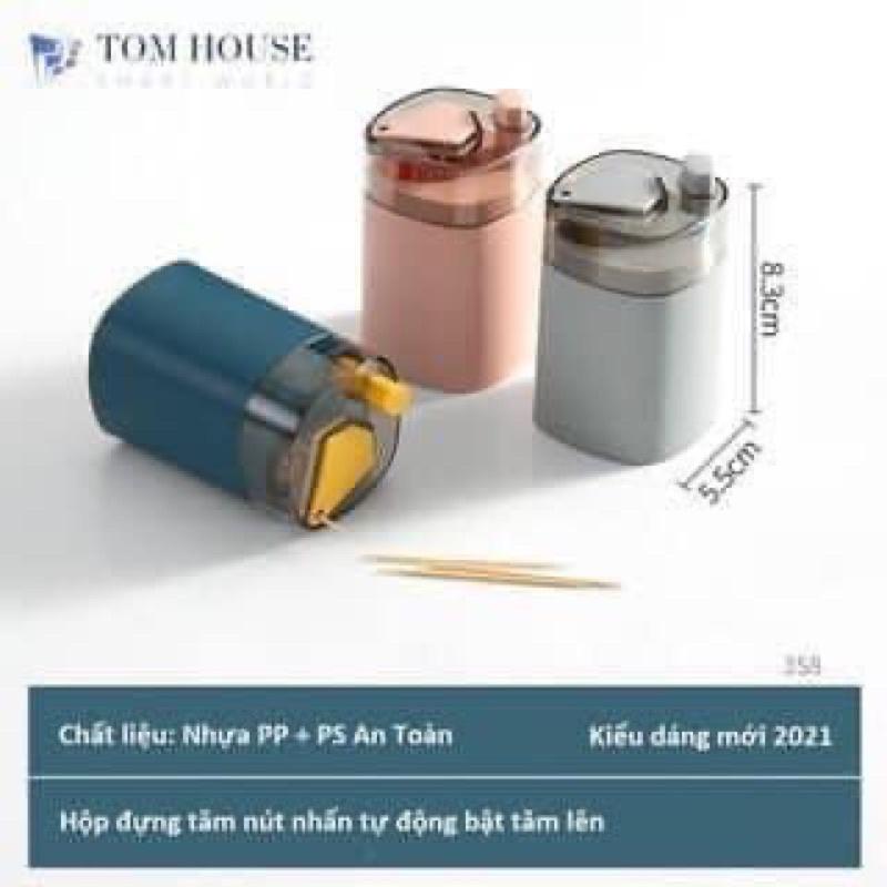 Ống đựng tăm tự động - hộp đựng tăm tự động nhỏ gọn sang trọng