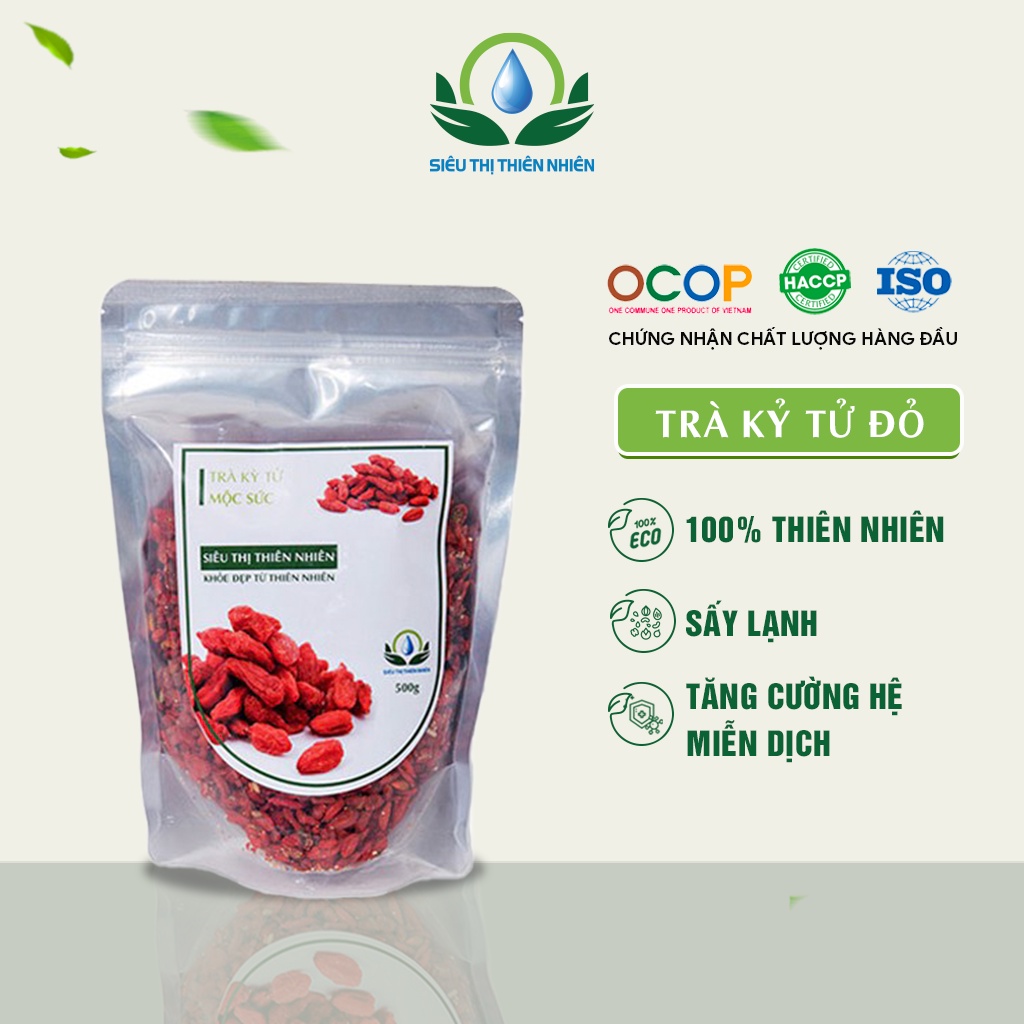 Combo Long Nhãn, Táo Đỏ, Kỷ Tử, Hoa Cúc Nụ Sấy Khô SIÊU THỊ THIÊN NHIÊN Giúp Tăng Sức Đề Kháng Bồi Bổ Sức Khỏe 100g/Túi
