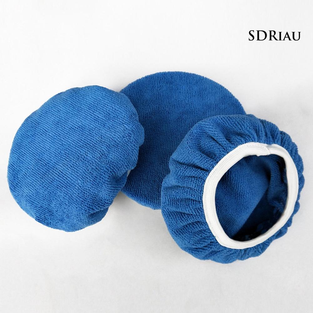 Set 2 Đệm Bọc Đầu Máy Đánh Bóng Xe Hơi Chuyên Dụng