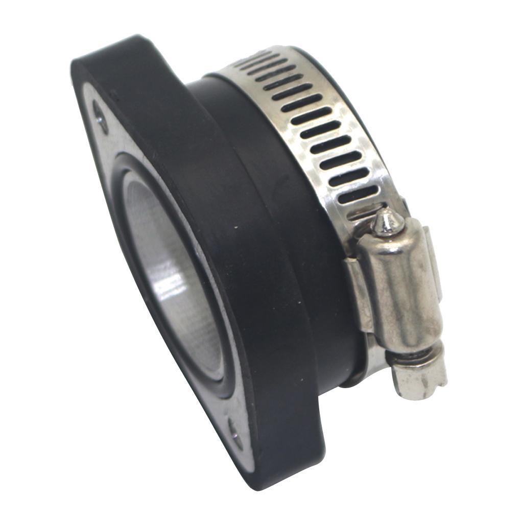 2x 28mm Carb Carburetor Intake Pipe Adapter Manifold Boot for VM24