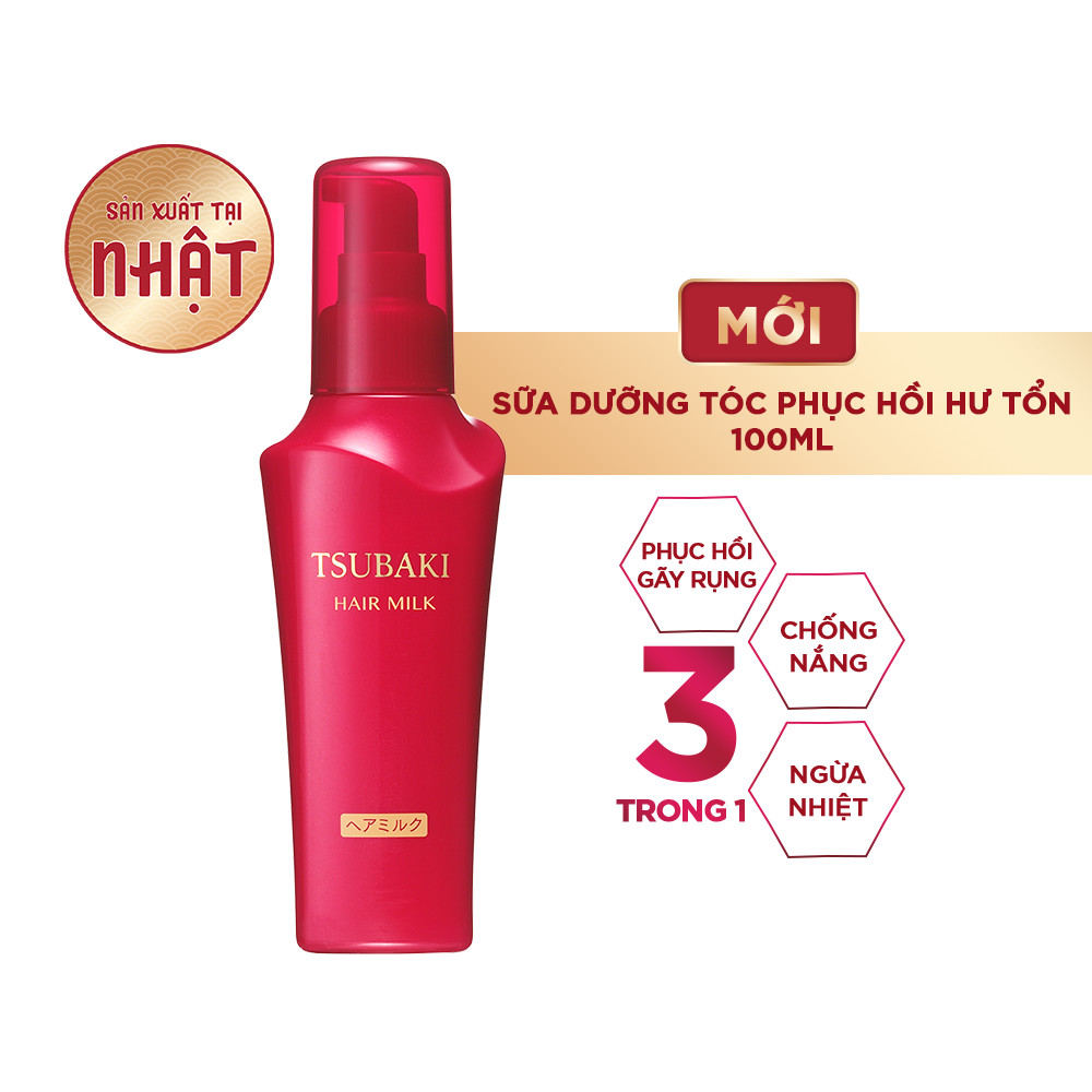 Sữa dưỡng tóc chống nắng - Phục hồi hư tổn 100mL