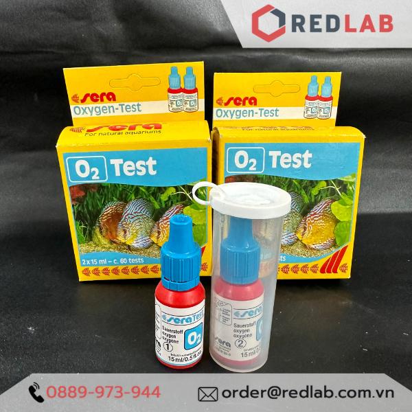 Test O2 Sera - Kiểm tra nhanh hàm lượng Oxi trong nước nuôi tôm, cá