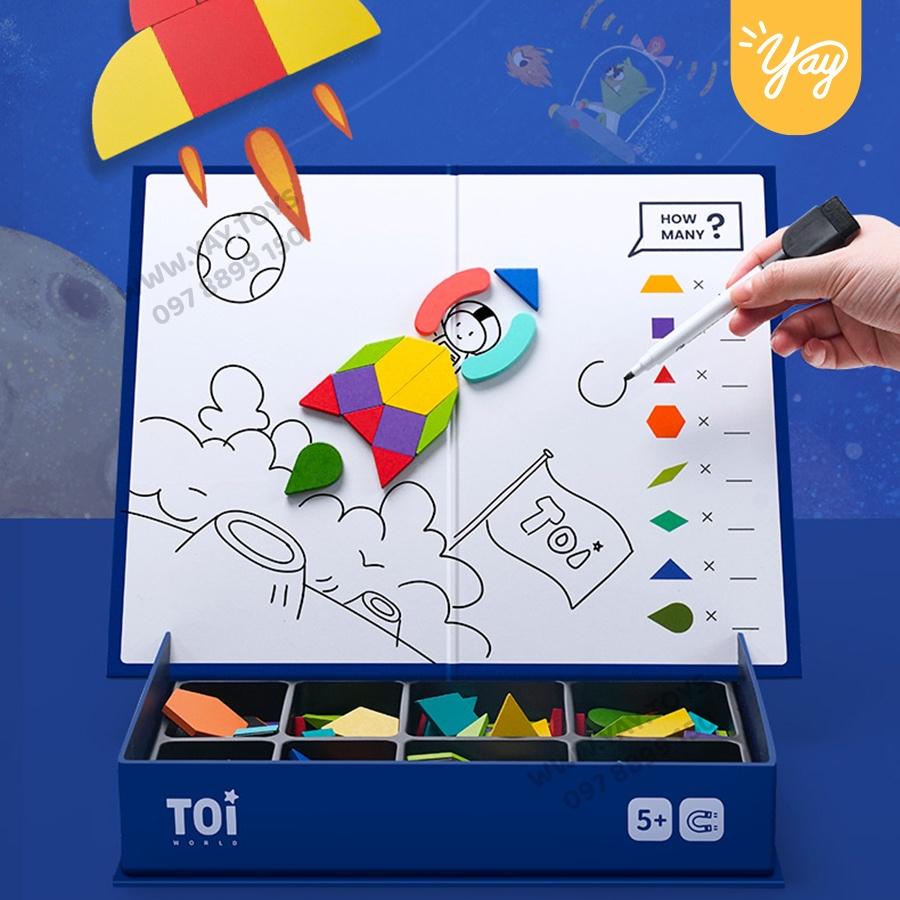 Trò Chơi Colorful Tangram - MIDEER & TOI